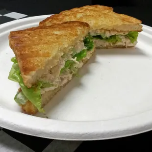 Lindy's original chicken salad on Mom's famous handmade bread served for lunch daily.