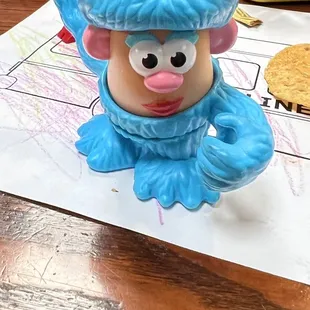 Cookie Monster Potato Head