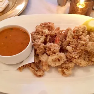 Chili Dusted Fried Calamari