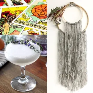 October's Ladies Craft Night: Witchy Women. Tarot, craft, and cocktails.