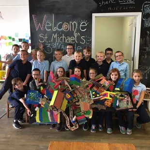 Field trips in the studio are always a ton of fun!