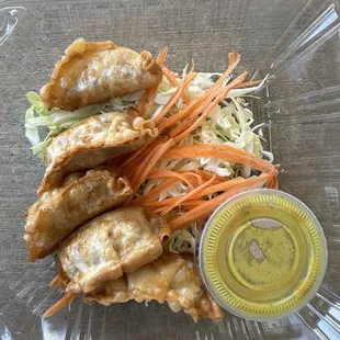 Friend Fried Dumplings