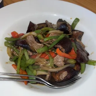 Spicy Eggplant Plate