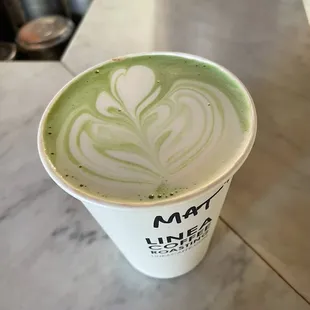 Iced Matcha Latte