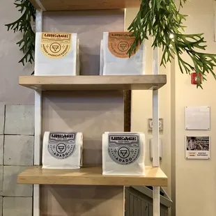 Available coffee roasts