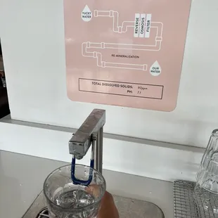 Water filtering system
