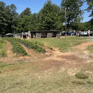 Playground area near entrance