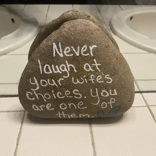 Humor in the men's room