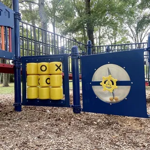 Additional playground equipment details