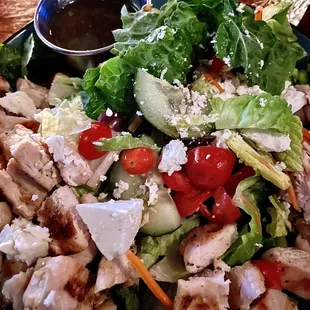 Mediterranean Salad w/ Grilled Chicken