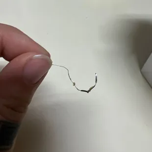 Mind your lo mein, found what looks like a piece of aluminum can in mine tonight