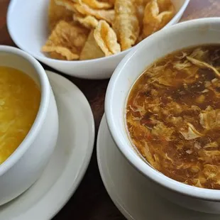Egg Flower &amp; Hot &amp; Sour Soup ;)