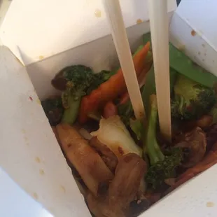 Kung Pow Veggie Delux