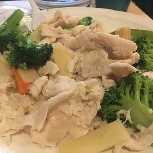 Chicken W. Mixed Vegetables