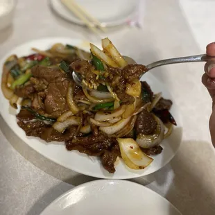 Mongolian beef - looove