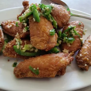 Salt and Pepper Chicken Wings