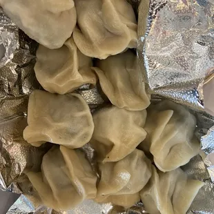 Steamed pork dumplings