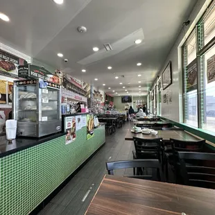Inside seating view