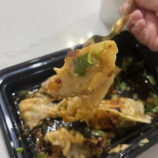 Dumplings so soggy they were falling apart