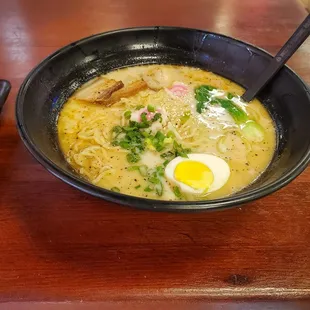 Black Garlic Tonkotsu Ramen.