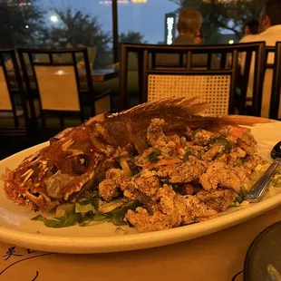 Salt and Pepper Red Snapper