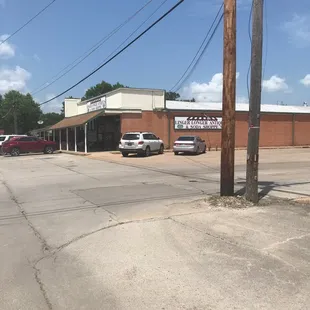 cars parked in a parking lot