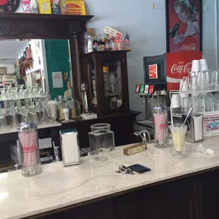 Old Fashioned Soda Bar