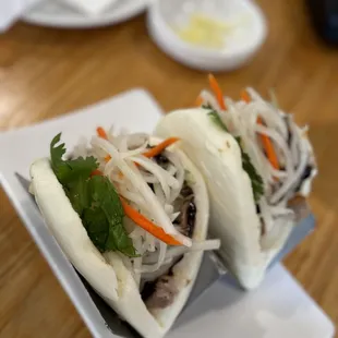 Beijing Duck Bao - A bit heavy on the hoisin sauce but still a great balance of flavors and textures