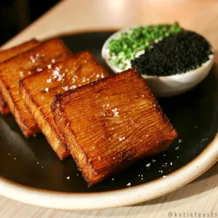 Crispy potato mille-feuille