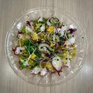 Octopus Carpaccio