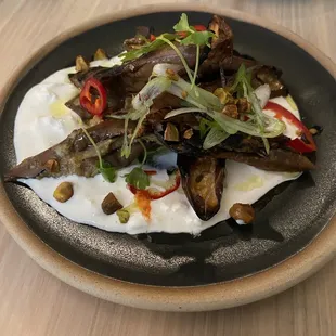 Miso Eggplant Strattoast