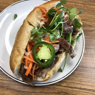 Grilled Pork Sandwich