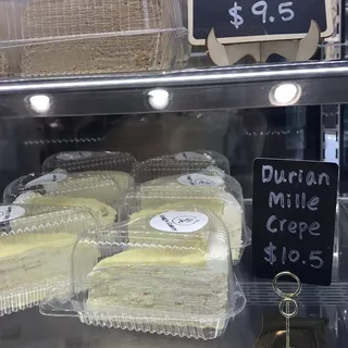 Earl Grey Mille Crepes Slices