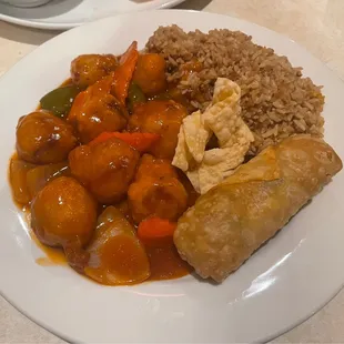 Mandarin Pork Combo