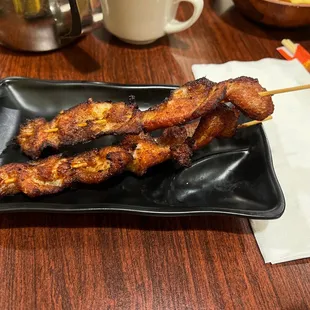 A4. Lemongrass pork kebab