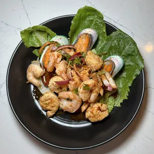 A savory "Yum Talay". I would always get this as an appetizer