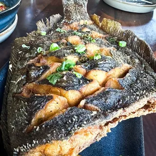 Crispy Whole Flounder
