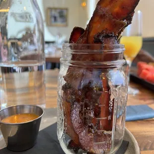 Candied bacon