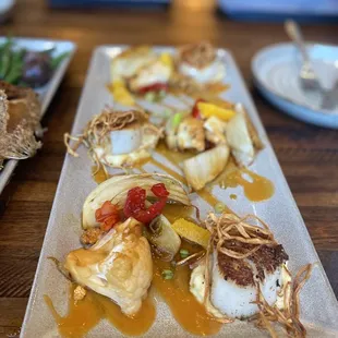 Scallops - 3 to an order and they were to die for