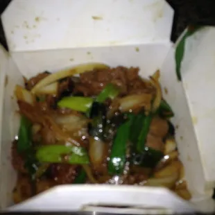 Mongolian Beef