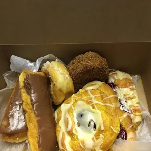 a box of donuts