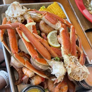 Crab and Shrimp Boil for 2