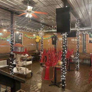 Restaurant during holiday season!