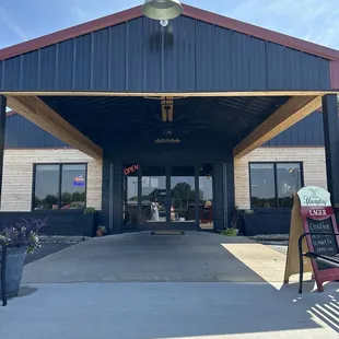 Entrance has been so nicely updated!