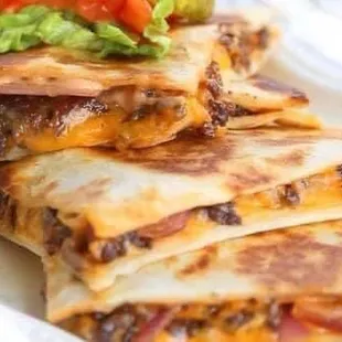 Cheeseburger Quesadilla