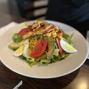 a plate of salad