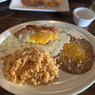 a plate of food
