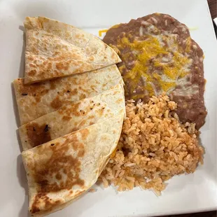 Kids Meal Cheese Quesadilla