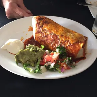 Chile Colorado Burrito