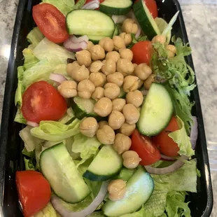 Large garden salad